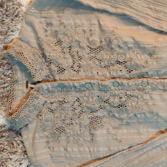 Free People Crochet Button Up - Picture 2 of 8